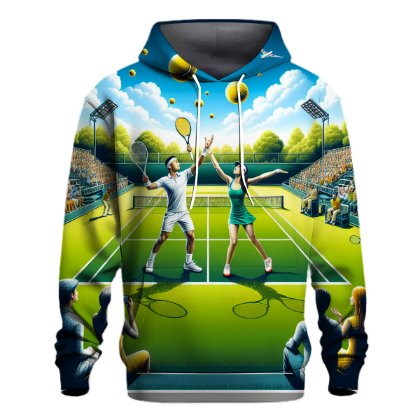 Tennis Match Excellence Hoodie