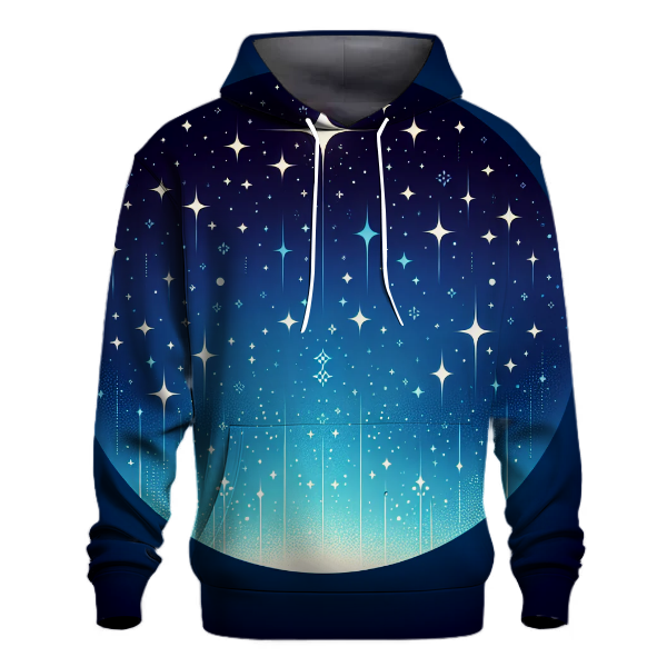 Sapphire Twilight Gradient Hoodie