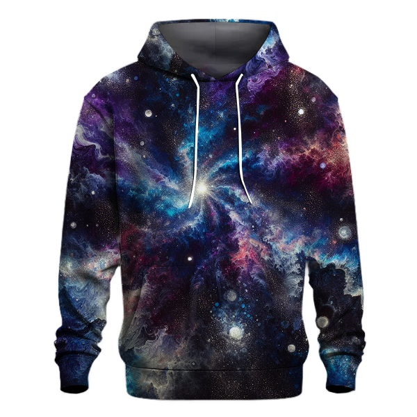 Celestial Radiance Tie-Dye Hoodie