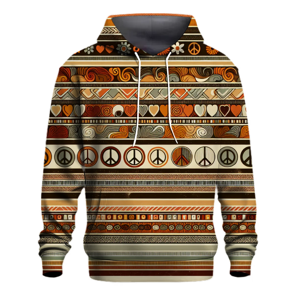 Groovy Striped Harmony Hoodie