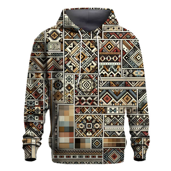 Tribal Groove Geometry Hoodie