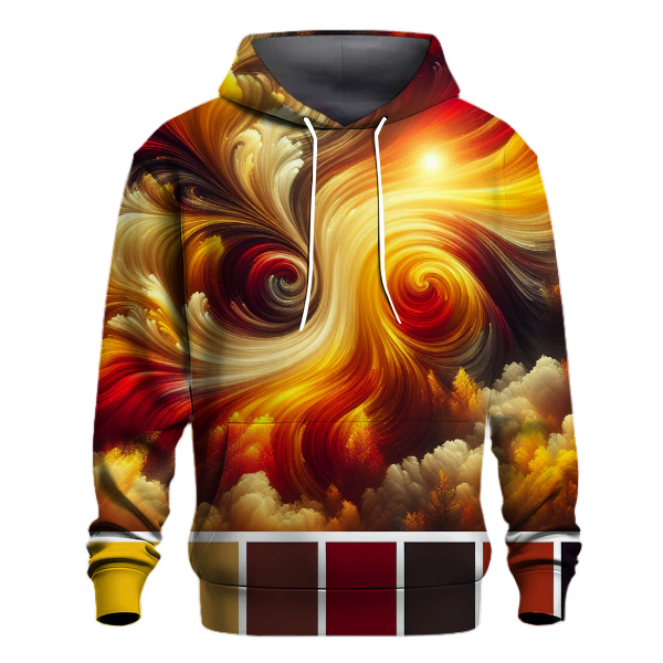 Luminous Autumn Woods Hoodie
