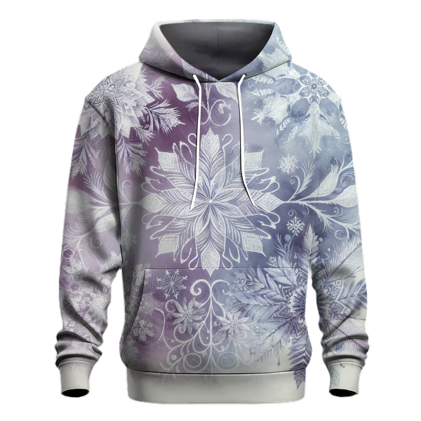 Frosty Lavender Tie-dye Hoodie