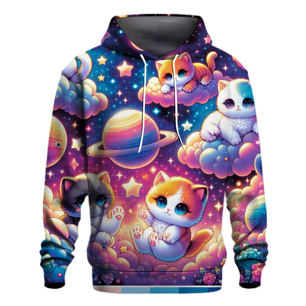 Playful Space Kittens Hoodie