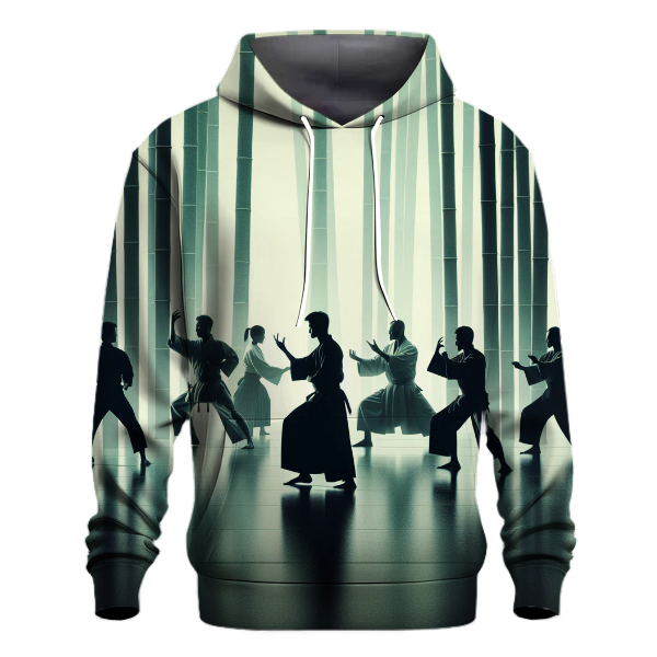 Martial Arts Shadows Hoodie