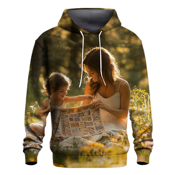 Eternal Threads A Tapestry of Motherly Devotion Hoodie