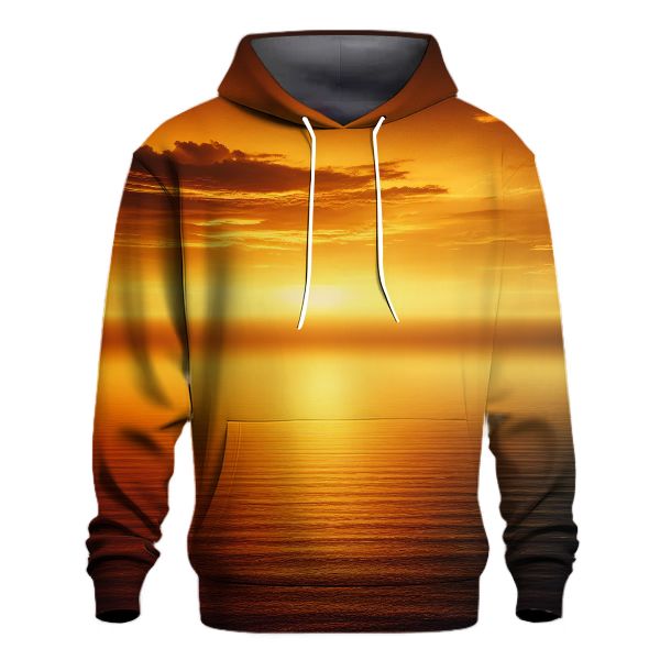 Gilded Horizon Gradient Hoodie