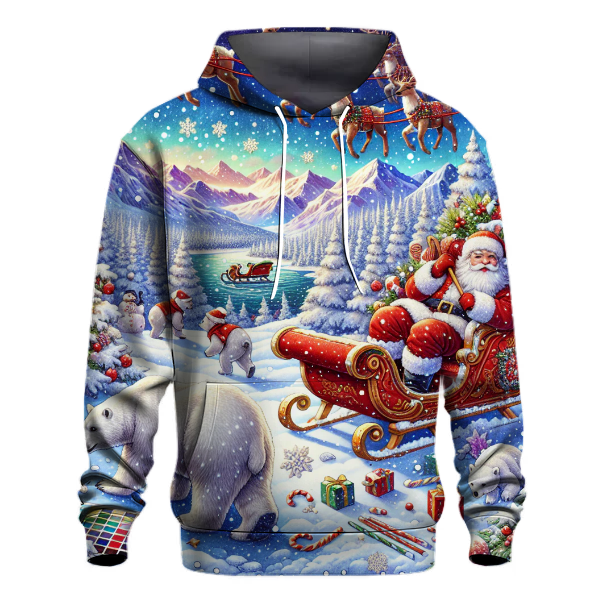 Warm Wishes from the North Pole Hoodie