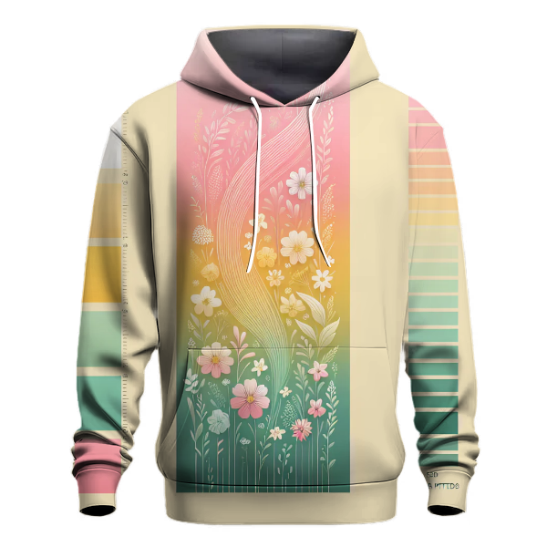 Blossoming Meadow Gradient Hoodie