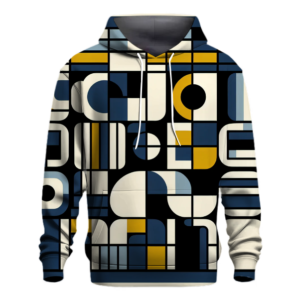 Geometric Mod Squares Hoodie