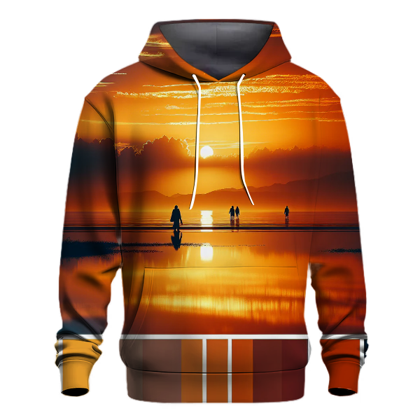 Golden Sunset Radiance Hoodie