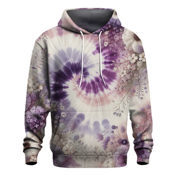 Dreamy Lavender Tie-Dye Hoodie