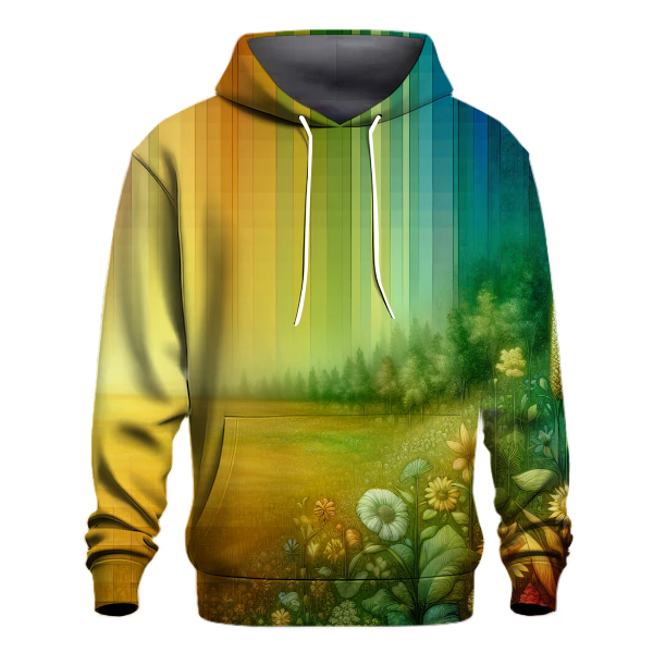 Sunny Meadow Burst Hoodie