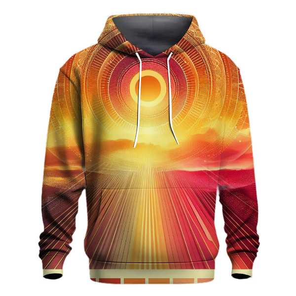 Sunset Glow Spectrum Hoodie
