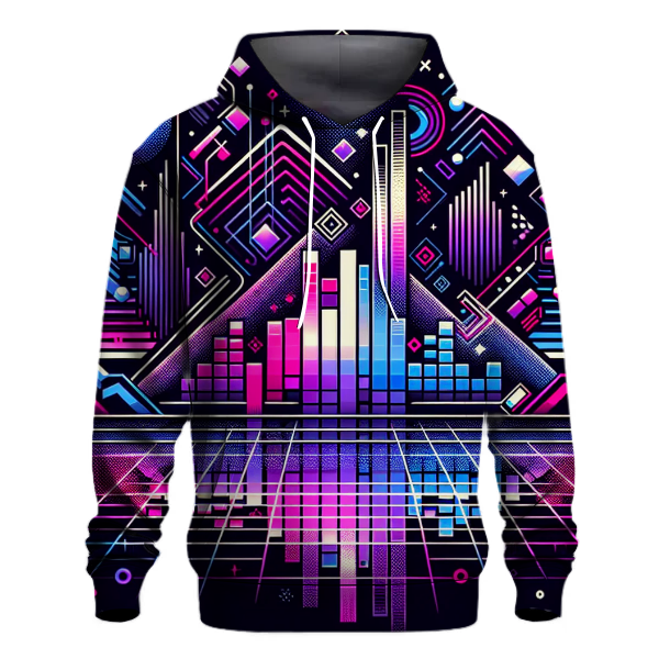Synthwave Reflections Hoodie