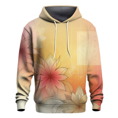 Floral Dawn Embrace Hoodie