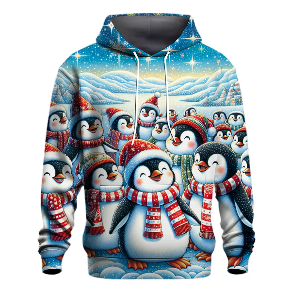 Jolly Holiday Penguin Parade Hoodie