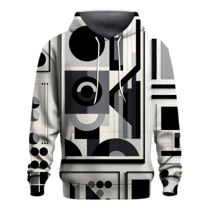 Modernist Monochrome Hoodie