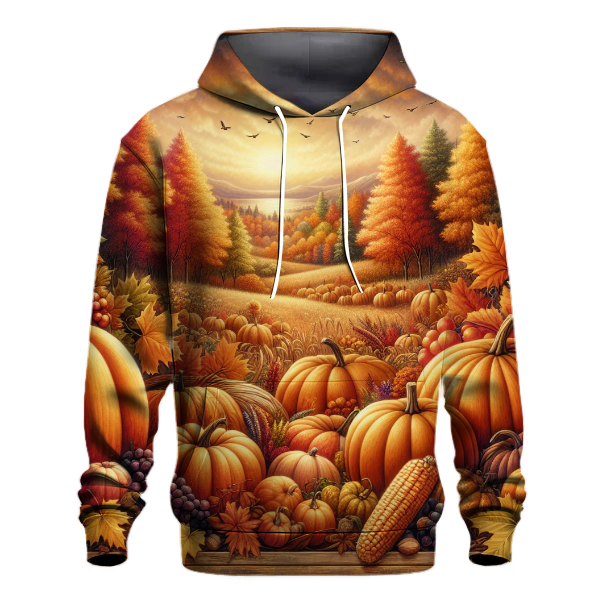 Charming Autumn Harvest Hoodie