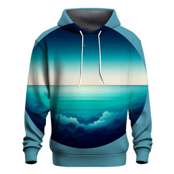Ocean's Tranquil Depths Hoodie