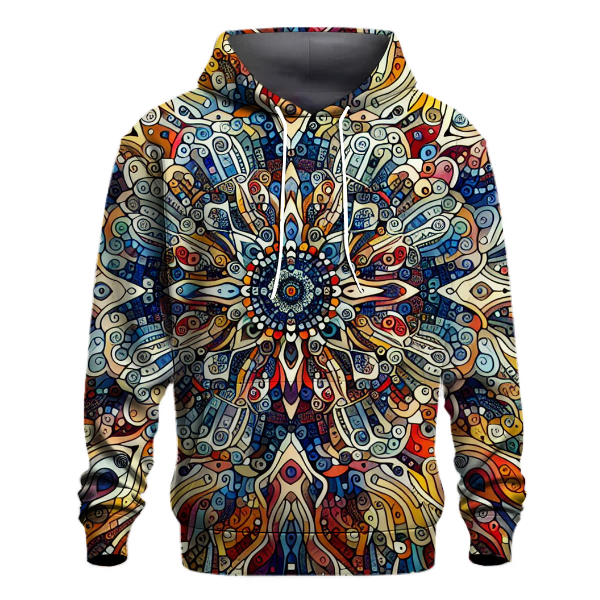 Artistic Paisley Wonderland Hoodie