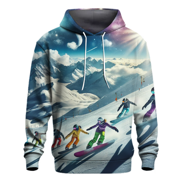 Snowboarding High Peaks Hoodie