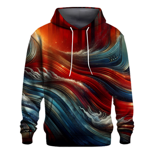 Retro Wave Rebellion Hoodie