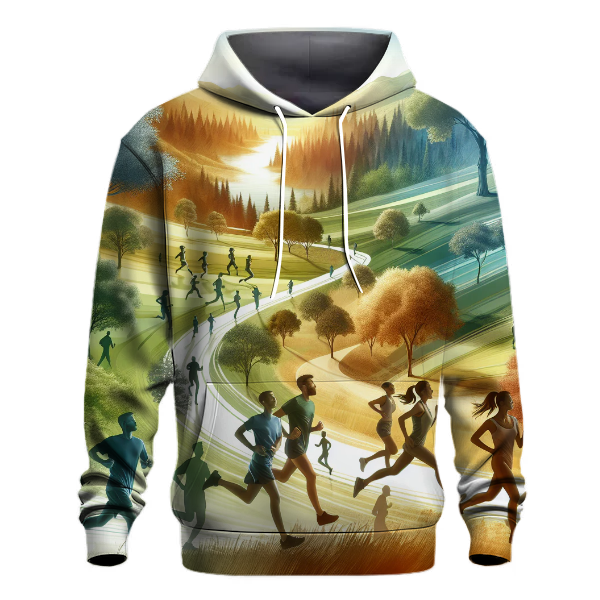 Running - Nature's Path Hoodie