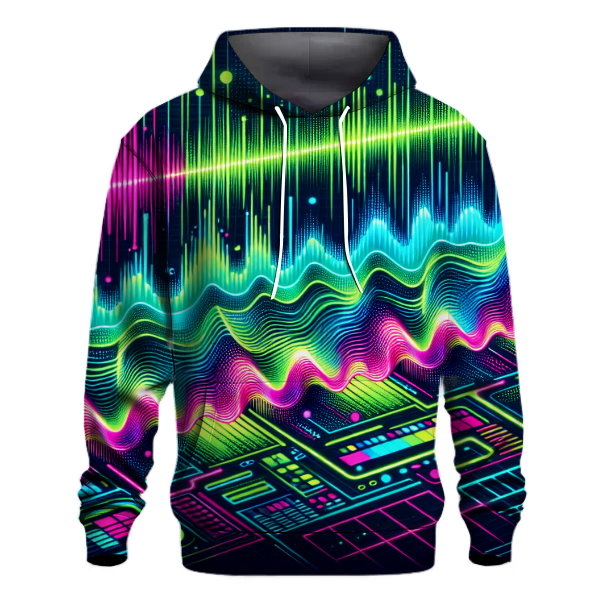 Neon Rhythm Revolution Hoodie