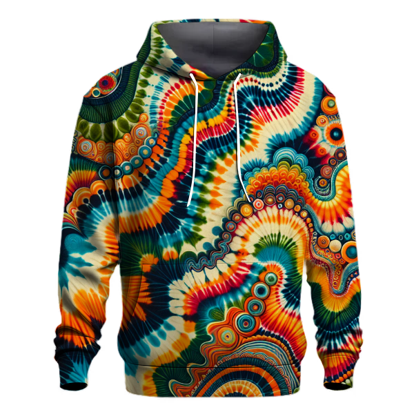 Funky Tie-Dye Energy Hoodie