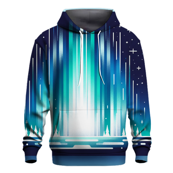 Frosted Arctic Aurora Hoodie