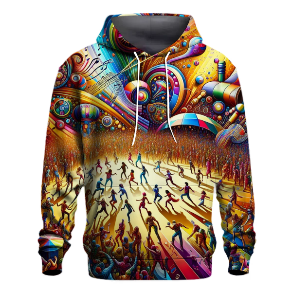 Energetic Music Festival Hoodie