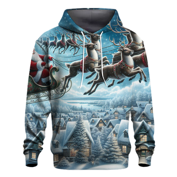Magical Reindeer Sleigh Hoodie