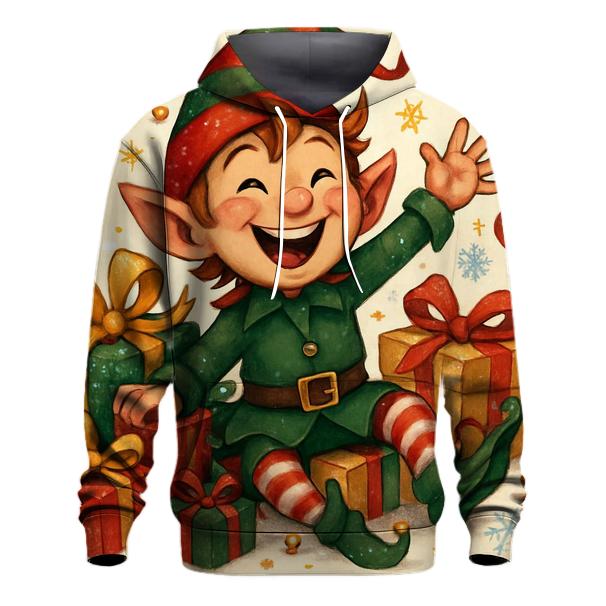Festive Elf Mischief Hoodie