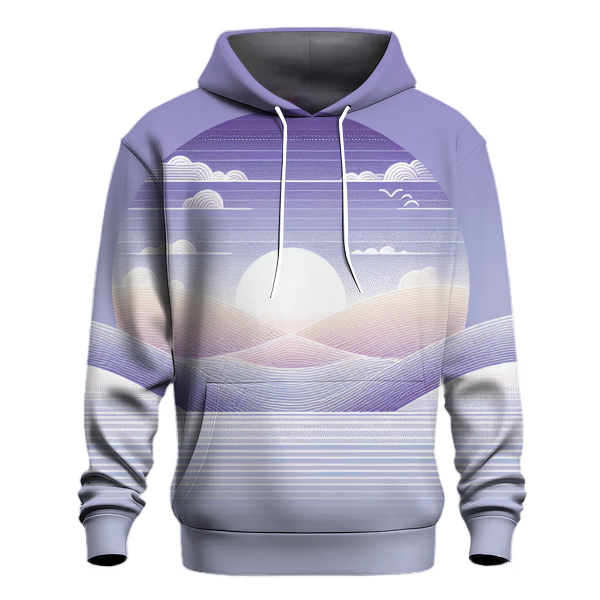 Violet Dream Clouds Hoodie