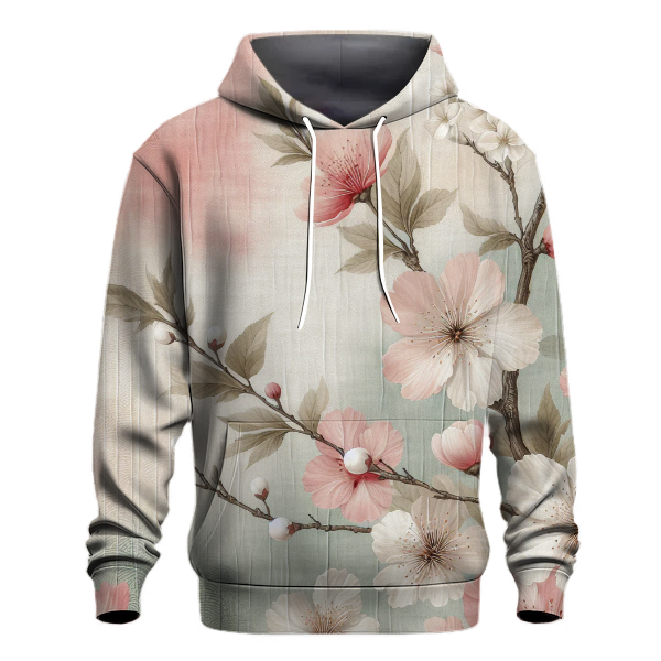 Cherry Blossom Tie-dye Design Hoodie