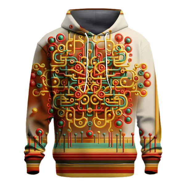 Floral Patchwork Vibes Hoodie