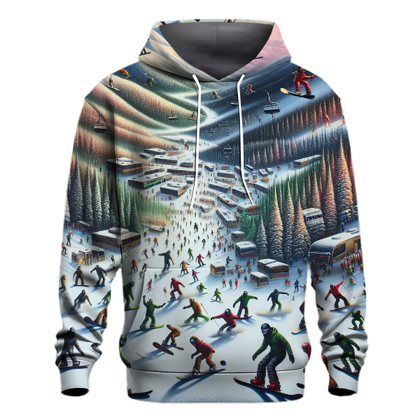 Snowboarding Fun Hoodie