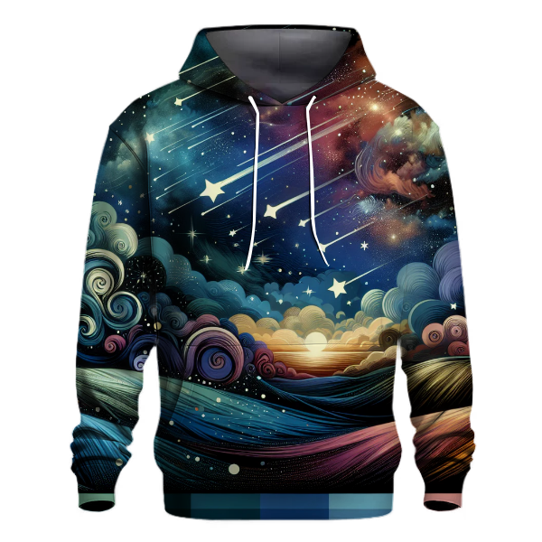 Celestial Whimsy in the Night Hoodie