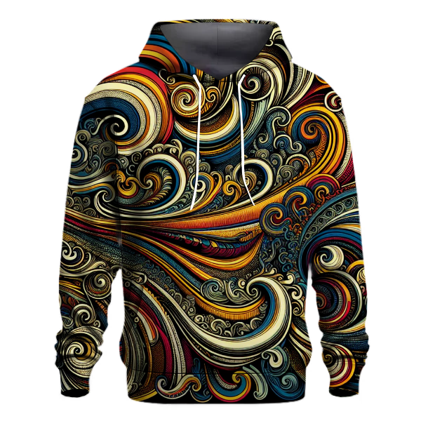 Paisley Pulse Hoodie