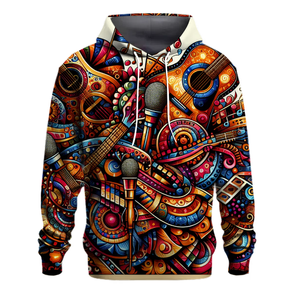 Classic Music Festival Icons Hoodie