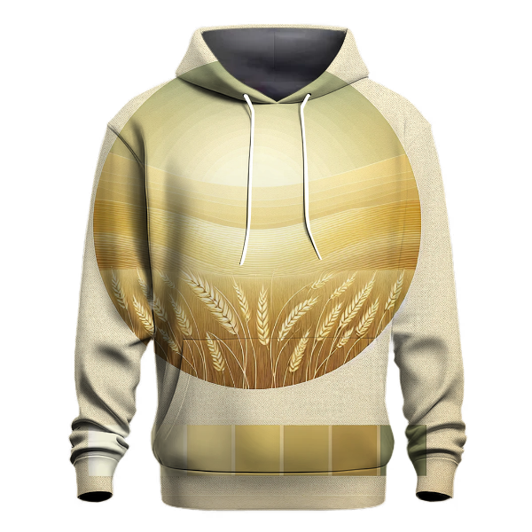 Golden Wheat Whisper Hoodie