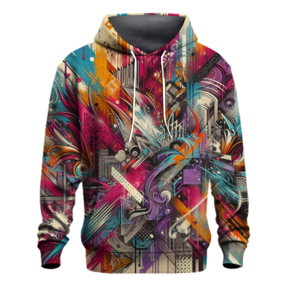 Color Burst Graffiti Hoodie