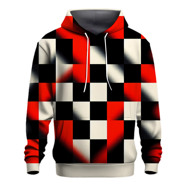 Bold Checkerboard Hoodie
