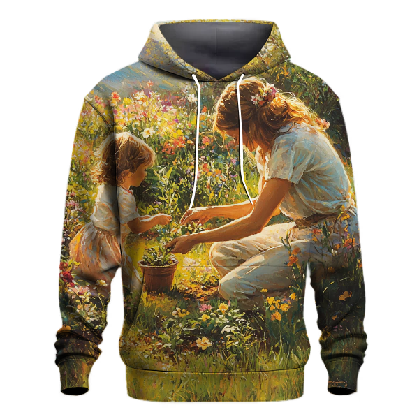 The Garden of Dreams A Mothers Nurturing Heart Hoodie