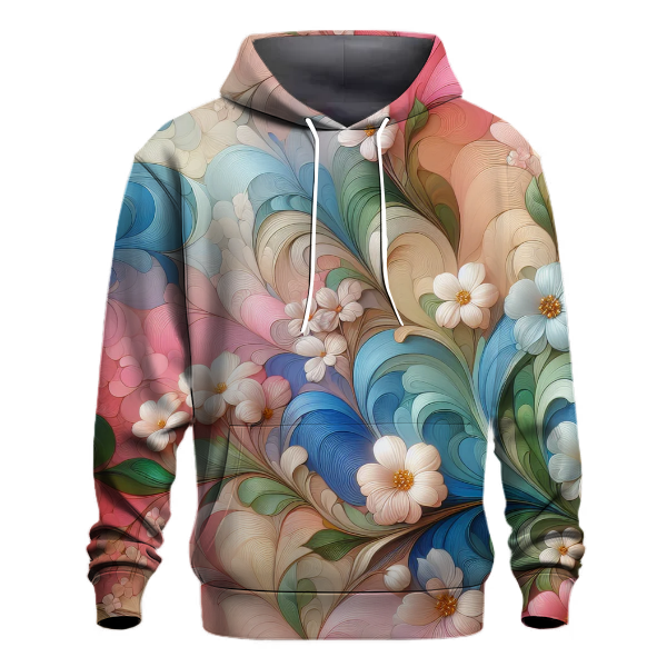 Charming Spring Tie-dye Design Hoodie