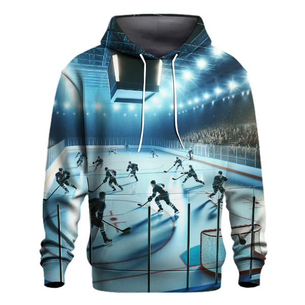 Hockey Rink Power Hoodie