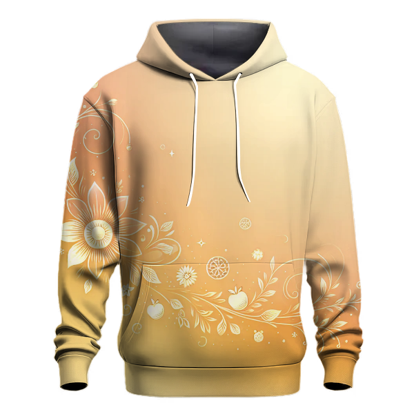 Sweet Peach Sunset Hoodie
