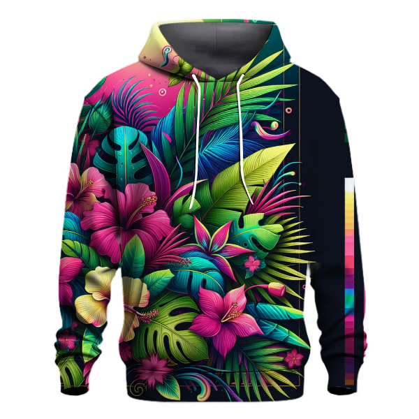 Electric Neon Paradise Hoodie