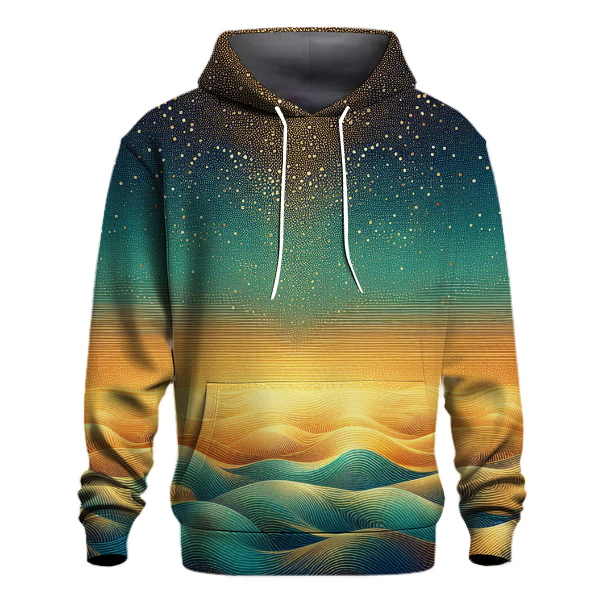 Golden Sea Gradient Hoodie
